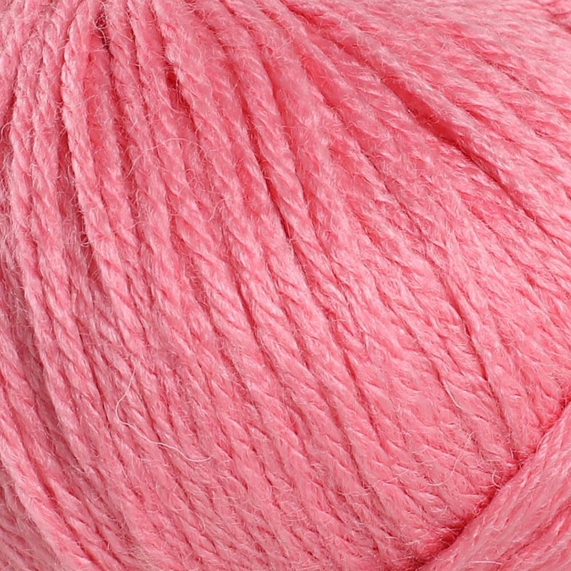Gazzal 3 Pack (Ball) Gazzal Baby Wool XL Total 5.28 Oz / 328 Yrds, Each Ball 1.76 Oz (50g) / 109 Yrds (100m) Super Soft, Medium-Worsted Yarn, 40% Lana Merino 20% Cashmere Type Polyamide, Pink - 828 - Image 2